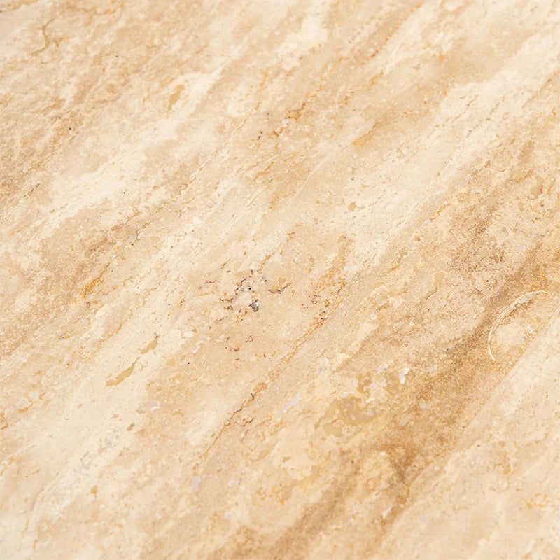 Dream Home Fast Selling Full Round Monolithic Stone Coffee Table Three Arch Cutouts Matte Travertine Hotel Lobby Table - Image 6