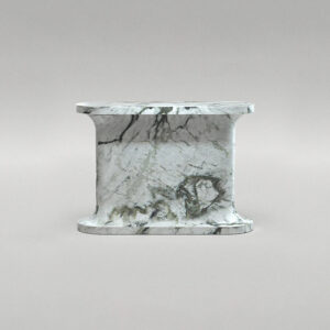 Dream Home High End Marble Console Table Artistic Integrated  Waisted Form Luxury Villa Entryway Hallway Console Table