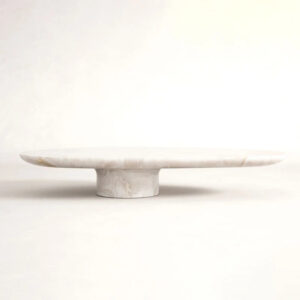 Biomorphic Cloud Onyx Coffee Table Fluid Asymmetrical Oval Top Integrated Low Drum Pedestal Wabi Sabi Sculpture Lounge Furniture
